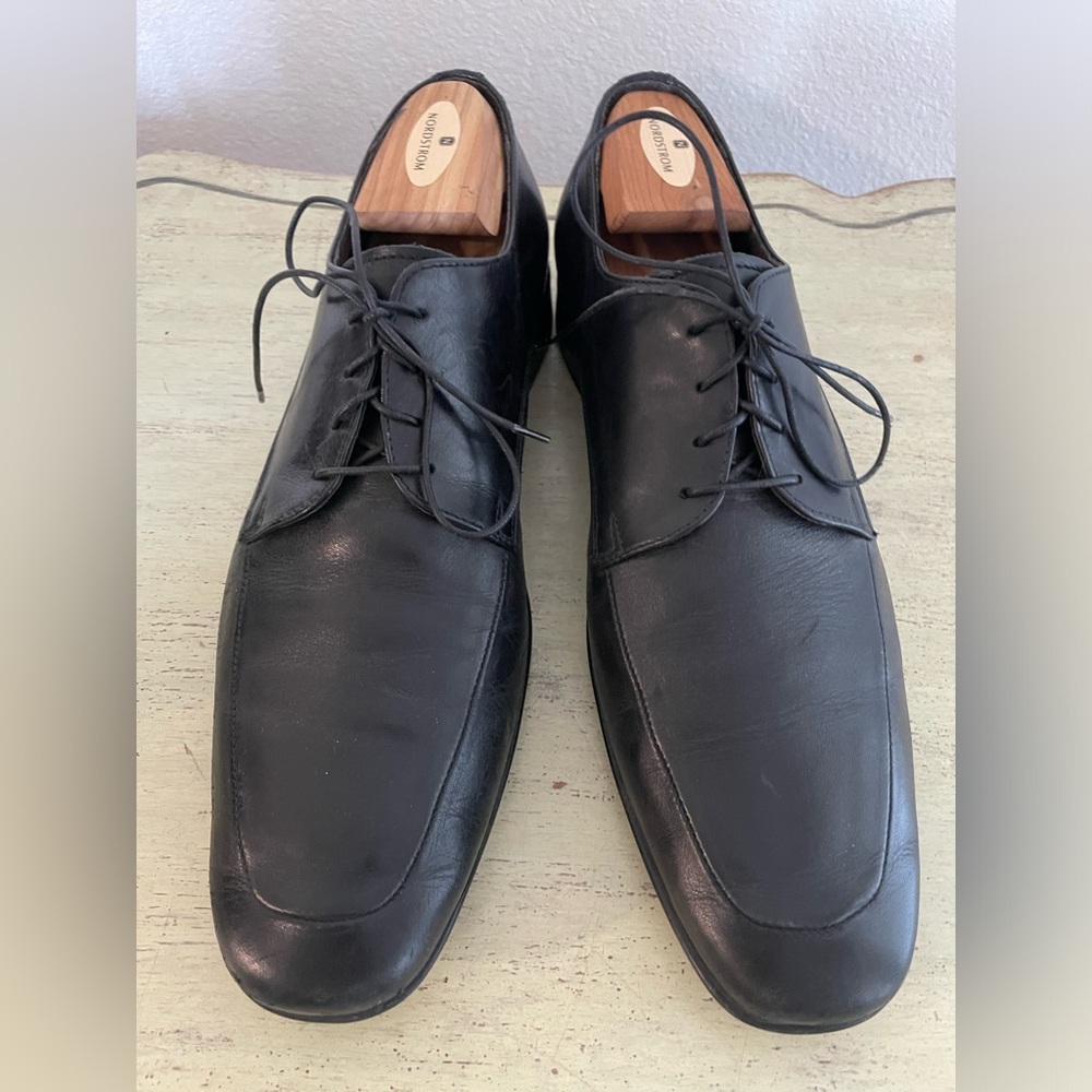 To Boot New York Made in Italy Apron Toe Oxford Shoes in Black Size 11 1/2 $395
